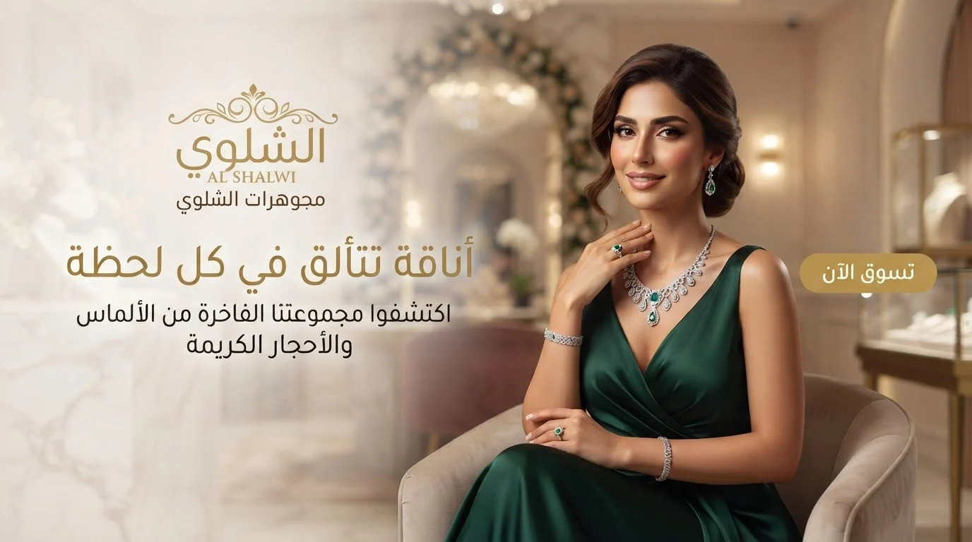 بانر مجوهرات الشلوي