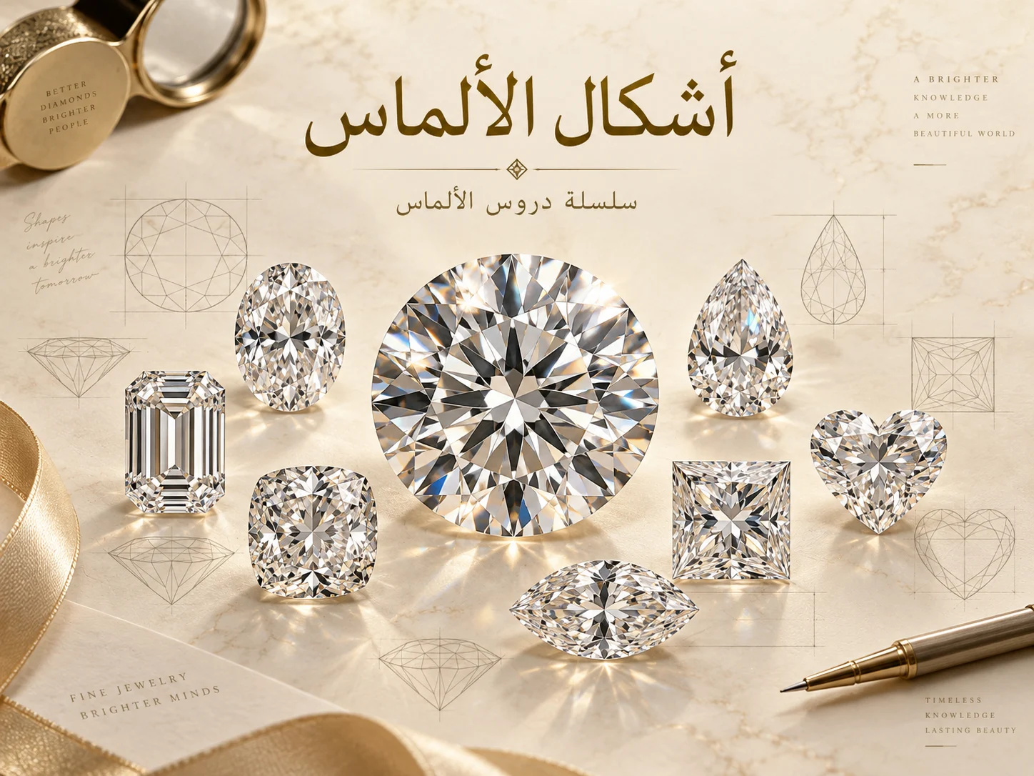 أشكال الألماس